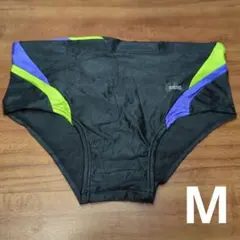 arena 競泳水着 Mサイズ 黒/紫/緑/青 LAR-3222