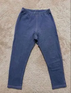 ユニクロ　デニム調　レギンス　パンツ　ストレッチ
