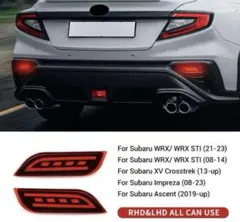 インプレッサ　GP WRX リフレクター リアバンパー用のサムネイル