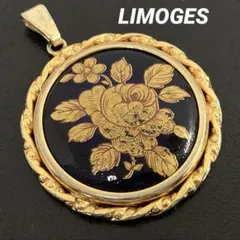 LIMOGES リモージュ ヴィンテージ　ペンダントトップのサムネイル
