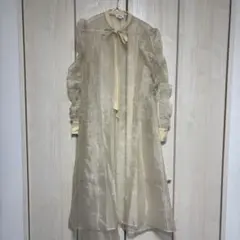 emisuzuki The Drop オーバー　ワンピース　羽織りシースルコート