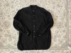 【euro vintage】~60s グランパシャツ 後染め マチ付き