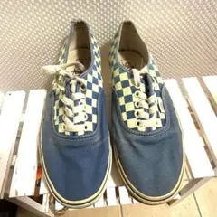 vans 希少　authentic checker usモデル