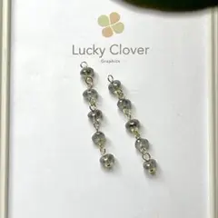 ʚ♥ɞ ∞5連チェコ∞モスグリーン≡イヤリングorピアス