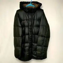 Columbia Titanium ダウンジャケット フード付き BK Lサイズ