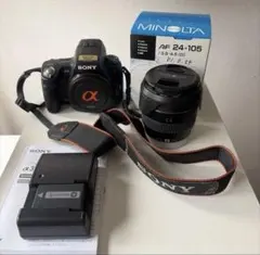 SONY α55 18-55 レンズ付 動作品 充電器 シャッター僅か5006枚 - メルカリ