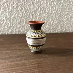 ドイツ ヴィンテージ陶器 ミニチュア オブジェ フラワーベース 花器花瓶一輪挿し