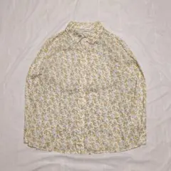 CHARGE 小花柄ブラウス 花柄シャツ ナチュラル フェミニン 春 古着