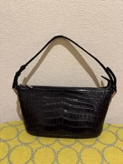 00s【archive】パイソン柄 ワンショルダー bag Y2K A4収納 - メルカリ