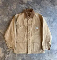 80-90s carhartt カーハート ミシガンチョアコート 希少 裏地無し