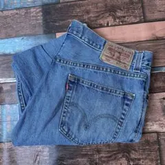 ビンテージ　古着　リーバイス505 バギー　デニムジーンズ　W34L30