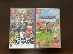 Switch ソフト まとめ売り スマブラ マイクラ