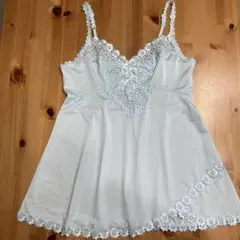 【ワコール】　キャミソール　水色