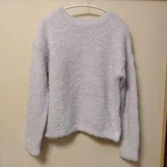未使用★E hyphen world galleryフェザーニットプルオーバー