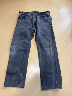 Levi's　リーバイス505　デニム ジーンズ 　W36L32　ブラックグレー