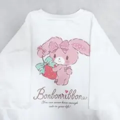 ぼんぼんりぼん サンリオ 刺繍 半袖Tシャツ