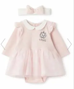 新品　完売品　プティマイン　マリーちゃん　チュールロンパース　ヘアバンド付き