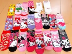 【新品未使用】 サンリオ　キャラックス　22足セット　靴下まとめ売り　保育士