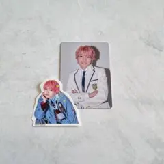 なにわ男子 HARD WORKファミクラストア限定盤 シール トレカ 西畑大吾