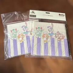 香港ディズニーランド　ダッフィーフレンズ　ペーパーナプキン　2袋セット