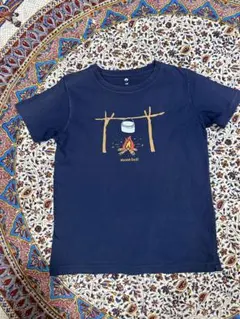 mont-bell キッズ Tシャツ 150 ネイビー