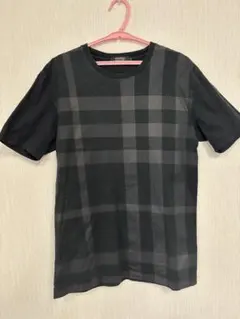 BURBERRY BLACK LABEL チェック柄 Tシャツ サイズ2