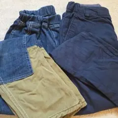 キッズパンツ　H&M 　デニボトム　Y2K