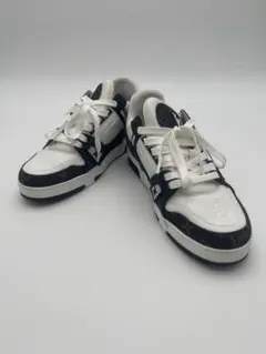 美品】ルイヴィトン LVトレイナー ライン スニーカー モノグラム(25.5)