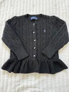 Ralph Lauren ダークネイビーカーディガン 3T 100