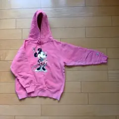 ミニーマウス プリントパーカー ピンク 150cm 東京ディズニーリゾート購入品