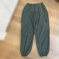 ZARA◾️164cm カーキ　ジョガーパンツ サイドポケット付き