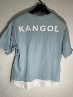 KANGOL 水色 Tシャツ 半袖　160