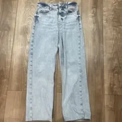 ZARA ストレートデニムパンツ