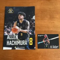 八村阿蓮 クリアファイル&ポストカード