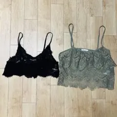 earth music&ecology レースキャミソールセット2点セット