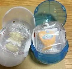 サンリオ　なりきりお惣菜マスコット シナモロール　ハンギョドン