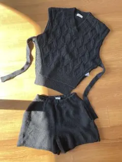 佐藤繊維 kone × 早坂香須子 コラボ ニットセットアップ DANシリーズ