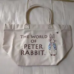 神戸屋　ピーターラビット　オリジナルバッグ　トートバッグ　ランチバッグ