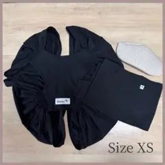 【美品】Konny 抱っこ紐　ブラック　XS 収納袋付き