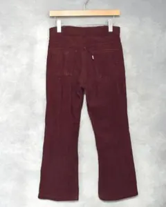 80s levi's 646 corduroy flare pants