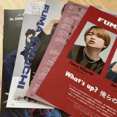 ViVi　2021年10月　菊池風磨　田中樹　DREAM BOYZ