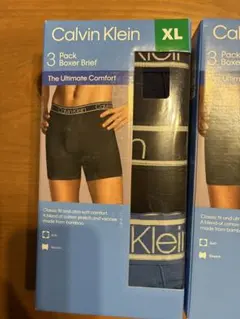 CK カルバンクライン ボクサーブリーフ XLサイズ 3色 3枚