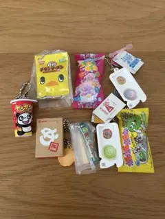 カプセルトイ 食品 ミニチュア ガチャガチャ6点まとめ売り