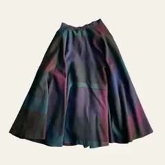 【vintage】古着 レディース フレアスカート B