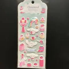 サンリオ　シナモロールスイーツ　ぷくぷくマシュマロシール