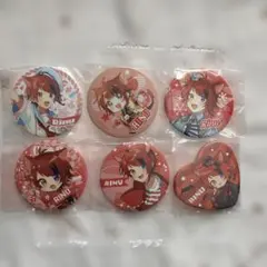 すとぷり 莉犬くん 缶バッジ 6個セット