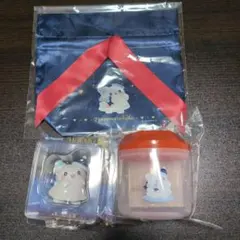 Happyくじ　サンリオ　ホリデーコレクション　はなまるおばけ 3点セット