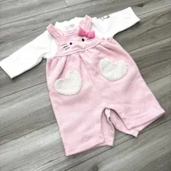 ベビー Hello Kitty ロンパース 70サイズ ピンク セット
