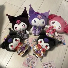 クロミ　ロリータキョンシーぬいぐるみ マイメロ　クロミ　ミラクルウィッチーズ