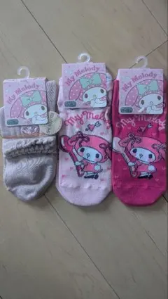 My Melody ソックス 3足セット 23-25cm